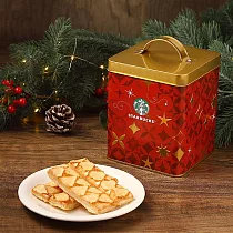 [星巴克]歐式千層派收納罐