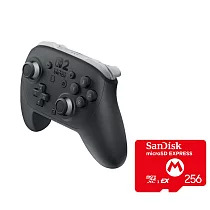 [期間限定]Nintendo Switch 2 Pro 2 控制器+SanDisk microSD™ Express card for Nintendo Switch™ 2(256GB) [台灣公司貨]