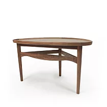 Finn Juhl Model 48 The Eye Table (胡桃木 / 胡桃木桌面)