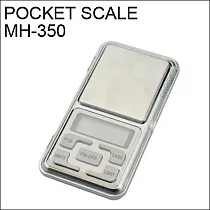 POCKET SCALE MH─350 電子磅秤 300g/0.01g (銀色) HK0514S