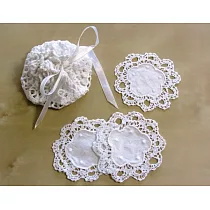 AROMA HOUSE TM44 鉤針蕾絲杯墊 (6pcs)