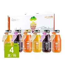 【VDS活力東勢】活力舞彩胡蘿蔔汁禮盒290mlx24瓶/箱 (6入x4盒)