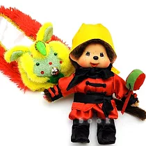 日本Sekiguchi夢奇奇MONCHHICHI【祥獅獻瑞】