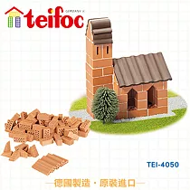 【德國teifoc】DIY益智磚塊建築玩具教堂 ─ TEI4050