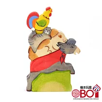 俄羅斯積木─淳木童話─立體拼圖系列─ 布萊梅音樂家疊疊樂