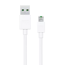 OPPO 原廠DL118 Micro USB充電線，支持VOOC 5V/4A閃充 (密封裝) 單色