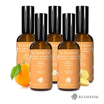 BLOSSOM 暖薑甜橙植萃曲線緊緻舒緩美體按摩油(100ML/瓶)X5件組