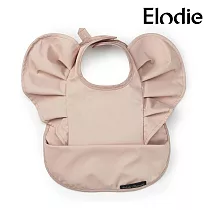 【瑞典ELODIE DETAILS】防水口袋圍兜 Powder Pink 粉嫩公主