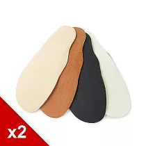 糊塗鞋匠 優質鞋材 C99 台灣製造 6mm兒童豚皮鞋墊(2雙) B05 棕色22.5cm