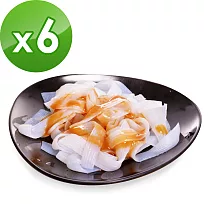 樂活e棧 低卡蒟蒻麵 板條寬麵+5醬任選(共6份) 經典麻醬+風味醬油