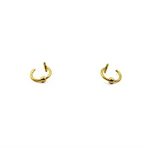 Snatch 耳骨掛珠耳夾─金 / Beans Ear Cuff