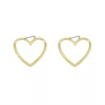 Snatch 純愛相框耳環 ─ 大金框 / Pure Love Earrings ─ Large Gold