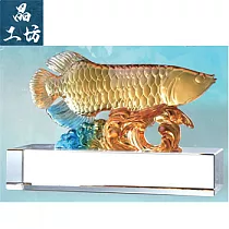 晶工坊 精品琉璃─金龍進庫