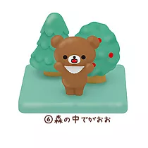 San─X 拉拉熊友情萬歲系列盒玩。樹林與蜂蜜小熊