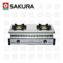 【櫻花牌】全白鐵嵌入爐 G─6320K (天然瓦斯)限北北基桃中高配送