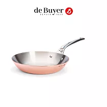法國【de Buyer】畢耶鍋具『契合銅鍋頂級系列』單柄平底鍋24cm