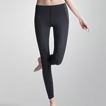 【華歌爾】LYCRA 運動 M─LL 九分壓力褲其他運動黑LL