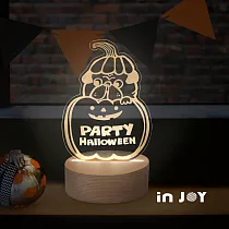 INJOY mall|萬聖節派對， 療癒， 溫馨，送禮小物， 床頭燈， 檯燈， 夜燈， 3D小夜燈，臥室燈飾