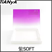 Tianya天涯80紫漸層紫漸變紫SOFT減光鏡(紫色─透明 ;相容法國Cokin高堅P系列P系統P型)方型ND減光鏡漸層減光鏡方形ND濾鏡片T80R5S
