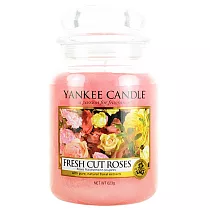 YANKEE CANDLE 香氛蠟燭 623g─ 裁剪玫瑰