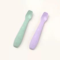 2angels 矽膠餵食湯匙(2入) 附專用收納盒(台灣製)