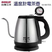 SANLUX 台灣三洋 溫度計細口電茶壺 SU─081TDS