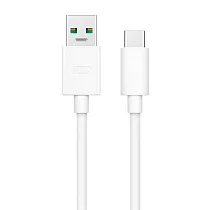 OPPO 原廠DL129 Type─C充電線，支持VOOC 5V/4A閃充 (密封裝) 單色
