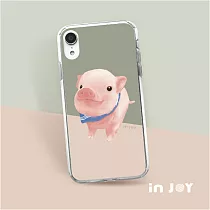 INJOYmall for iPhone XS max 波波迷你豬透明防摔手機殼 保護殼
