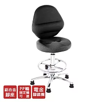 GXG 吧檯椅 加椅背 (小鋁腳+踏圈) TW─T10LUK請備註顏色