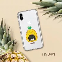 INJOYmall for iPhone XS 旺旺來法鬥透明防摔手機殼 保護殼