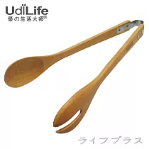 品木屋/輕原木分菜夾─2入組