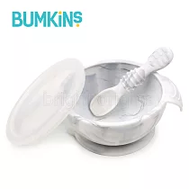 美國 Bumkins 寶寶矽膠餐碗組─ 大理石紋