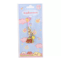 Kapibarasan 水豚君星座系列手機吊飾。射手座(水藍款)