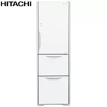 日立331公升變頻三門冰箱RG36B琉璃白(GPW)