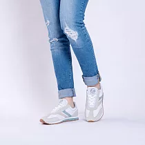 寶特瓶製休閒鞋 Dijon復古系列 微風粉/淺藍 女生款EU36微風粉/淺藍
