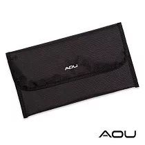 AOU 戶外休閒旅行 高品質抗撕裂 護照夾 護照包 隨身旅遊包66─057黑格