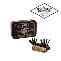 【Gentlemen’s Hardware】口袋隨身腳踏車維修工具組─木頭握柄