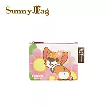 Sunny Bag ─ 柯基犬椪椪零錢包_日日春椪椪款