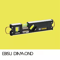 【日本EBISU】Pro─Mini系列 ─ 雙掛勾強磁性LED水平尺─3泡式