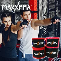 MaxxMMA 彈性手綁帶(3m)一雙/ 散打/搏擊/MMA/格鬥/拳擊/綁手帶/粉紅迷彩