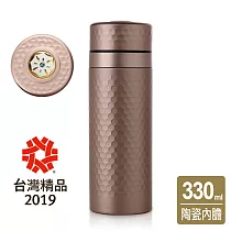 《乾唐軒活瓷》吉星金石保溫杯/鎏金/5色 古典金