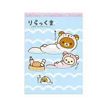 San─X 拉拉熊你好海獺系列大便條本。漂流