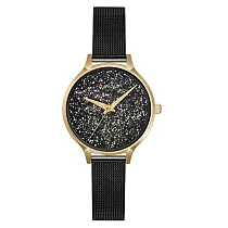 OBAKU 閃耀星空美學時尚腕錶─黑
