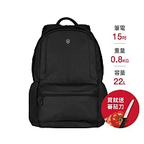 VICTORINOX 瑞士維氏 Altmont Original 15吋電腦後背包─黑 606742
