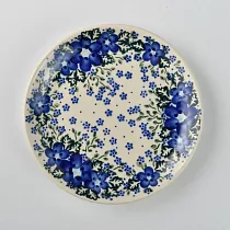 波蘭陶 青花涼夏系列 點心盤 16cm 波蘭手工製