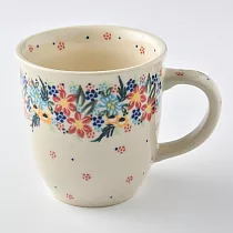 波蘭陶 桃花源系列 卡布其諾杯 300 ml 波蘭手工製