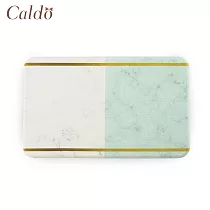 【Caldo卡朵生活】大理石紋珪藻土杯墊 雙色