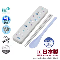 【百科良品】日本製 冰雪奇緣 雪寶 環保筷子+湯匙組 抗菌加工Ag+ 18CM(日本境內版)