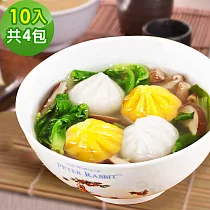 樂活e棧 水晶餃任選4包(10顆/包)─奶素A