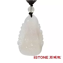 石頭記 八大守護神項鍊─冰種白玉髓阿彌陀佛 ─ 狗/豬